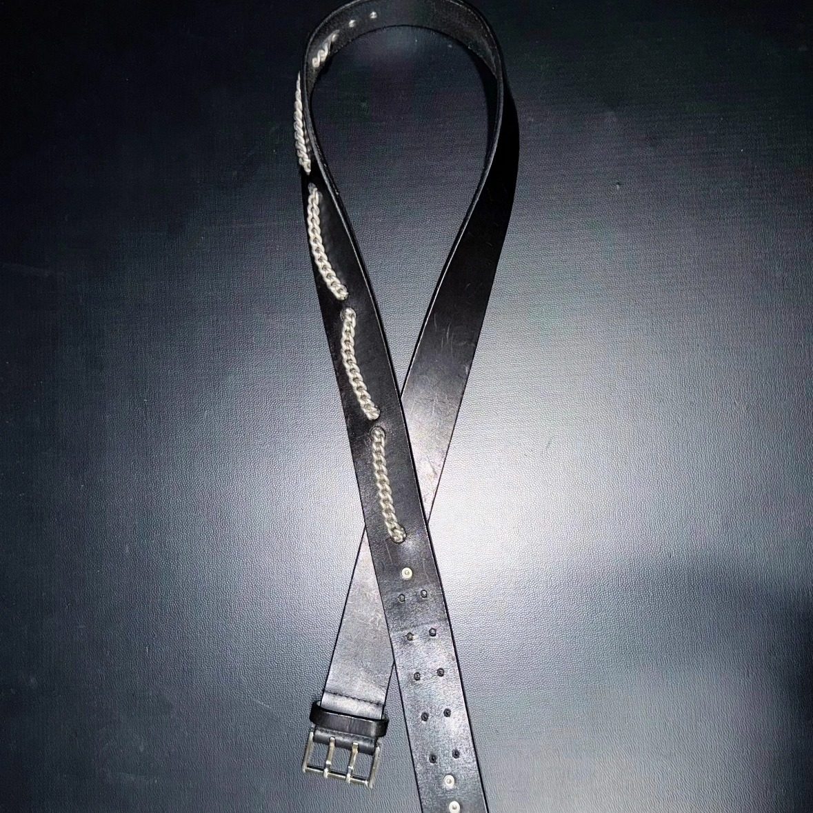 thumbnail for 【Dini】Homme 04ss“Strip”Runway Chain Belt