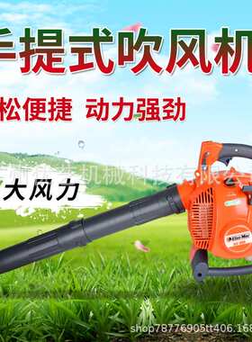 欧玛BV300吹风机手提式风力灭火机吹灰尘道路清理汽油吹落叶机