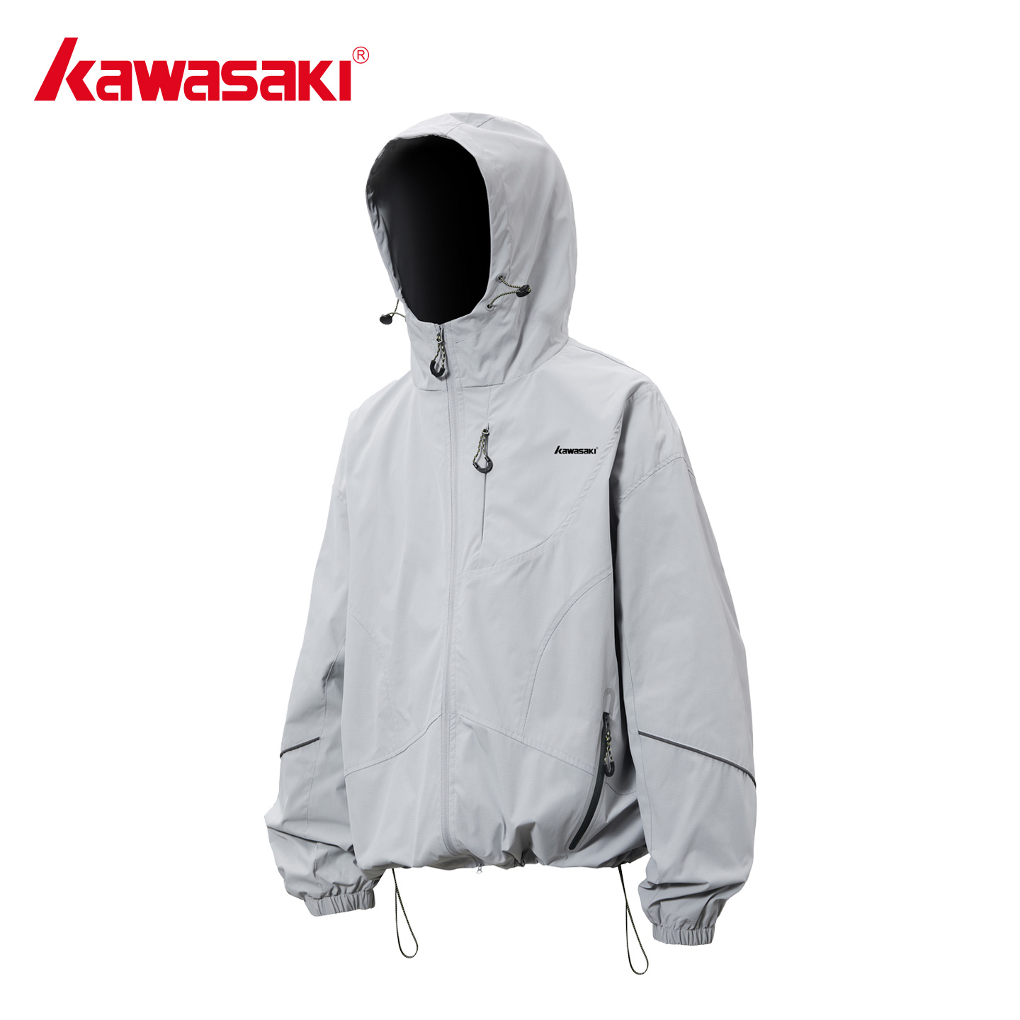 川崎户外冲锋衣夹克机能外套男