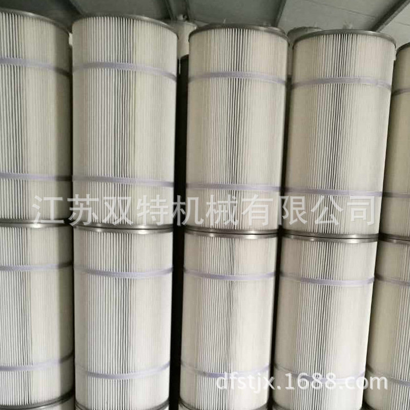 抛丸机配件滤筒环保除尘器滤筒折纸环保滤芯无外网抛丸机滤筒