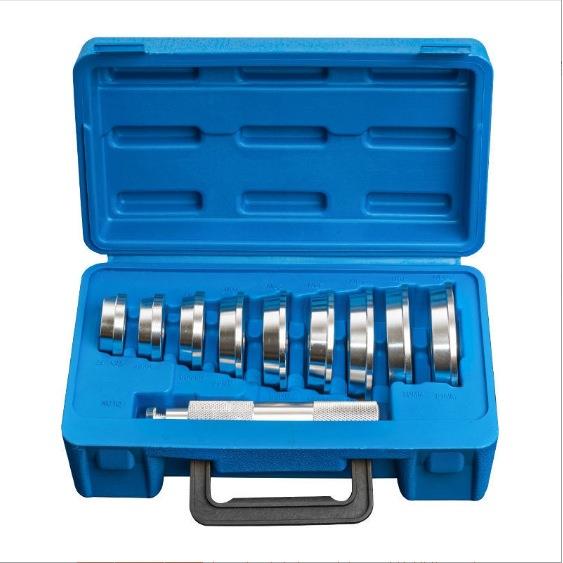 10件斜型培林拆装工具 车轮轴承拆卸器 衬套胶套压入工具汽修汽保