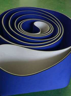 厂家  电子行业输送线防刮伤海绵带 食品级PVC输送传送带