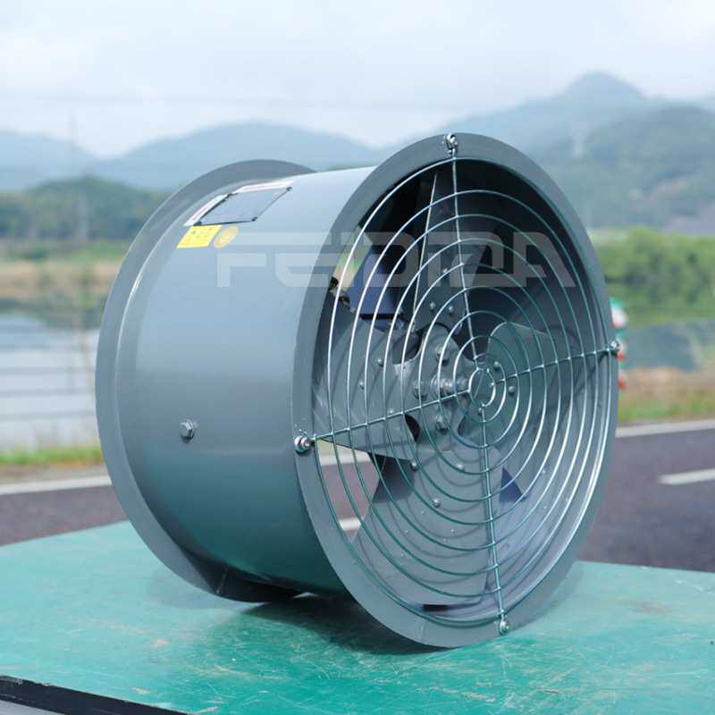 高品质T35轴流风机圆筒型工业换气排风机工程商用仓库排气机380V