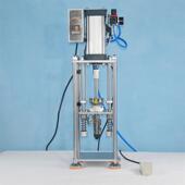 立式 克注塑机片塑胶机电线插头冲击打样实验颗粒30座小型注塑成型