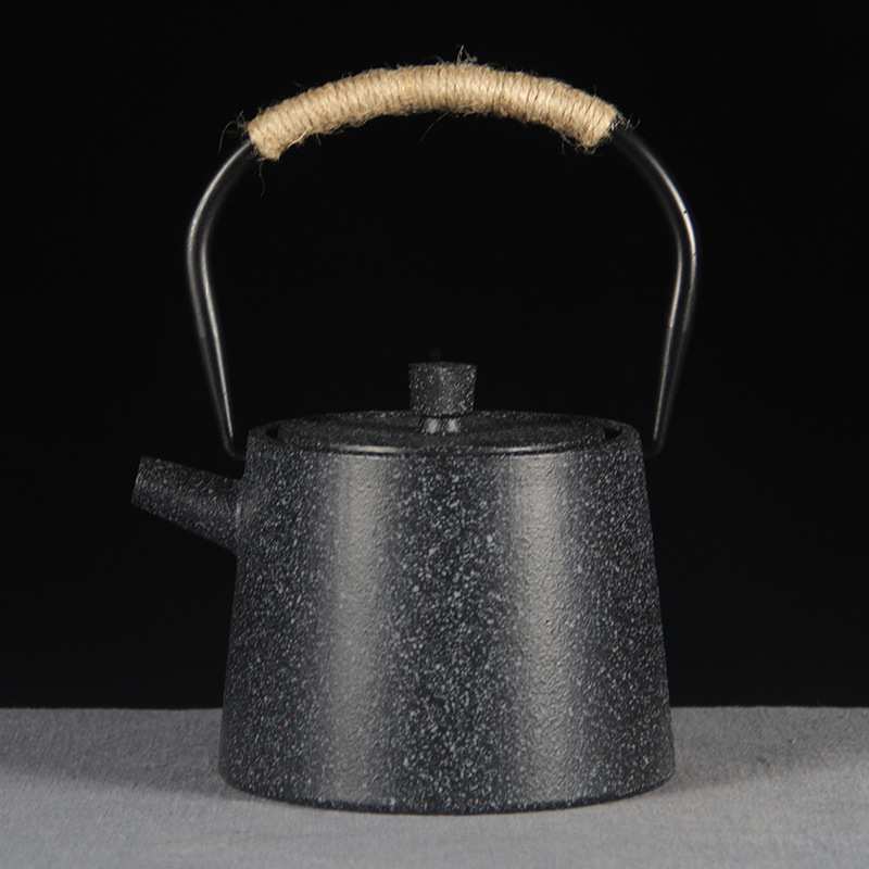 素雅手工铸铁壶烧水铁茶壶家用泡茶壶养生壶茶具简约茶室摆件饰品