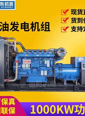 厂家供应玉柴1000kw柴油发电机组配置可选多规格