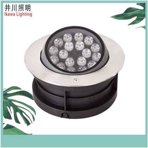 LED侧发光地埋灯可调角度照树灯户外防水不锈钢偏光嵌入式投光灯