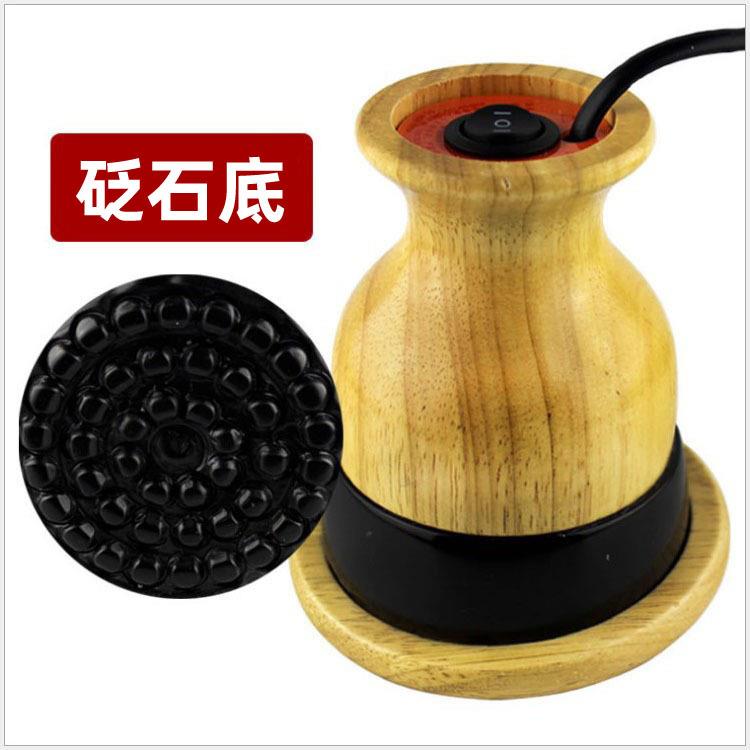 砭石温灸罐加热罐温灸仪电加热温灸刮痧热疗养生罐能量仪