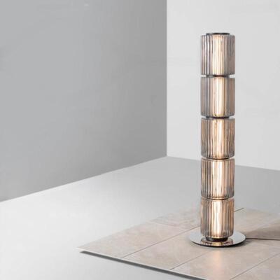 新款COLUMN轻奢极简客厅落地灯设计师样板房卧室艺术玻璃落地灯