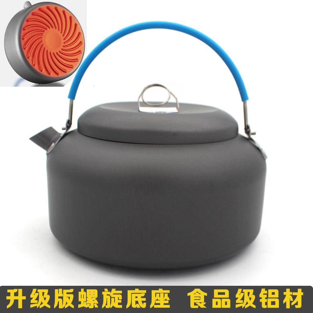 户外野炊烧水壶露营茶壶便携茶具手冲咖啡壶野餐煮水野外泡茶壶