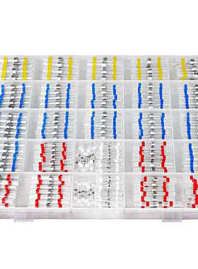 跨境 340PCS 盒装焊接密封线连接器热缩线防水焊接连接器套件