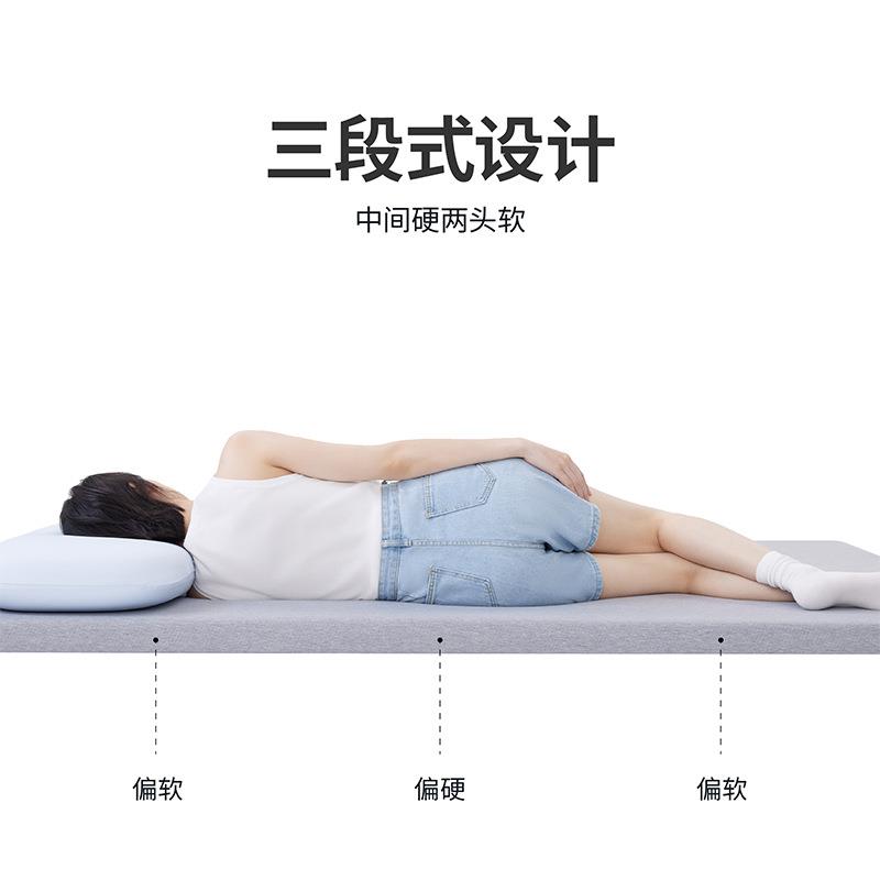 床褥蓝睡垫海绵T1记忆棉榻榻米学生宿舍薄垫地铺单人床垫盒子简约图片