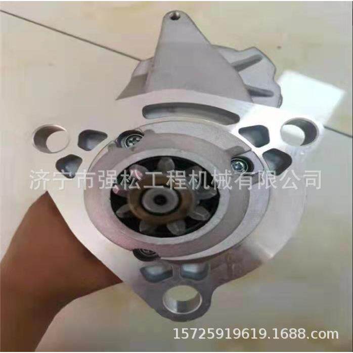 上柴6114,9齿的起动机发动机启动机发电机总成涡轮增压器