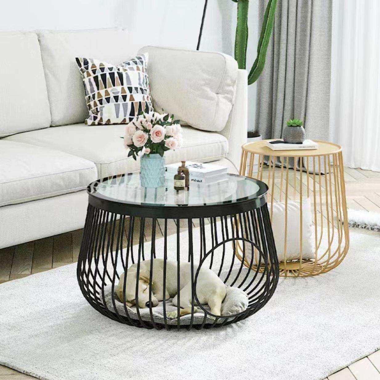 猫窝茶几北欧创意铁艺客厅小户型边几人猫共用猫咪宠物岩板咖啡桌,鲜花速递/花卉仿真/绿植园艺,割草机/草坪机,淘宝优惠券,粉丝福利购,淘宝优惠卷