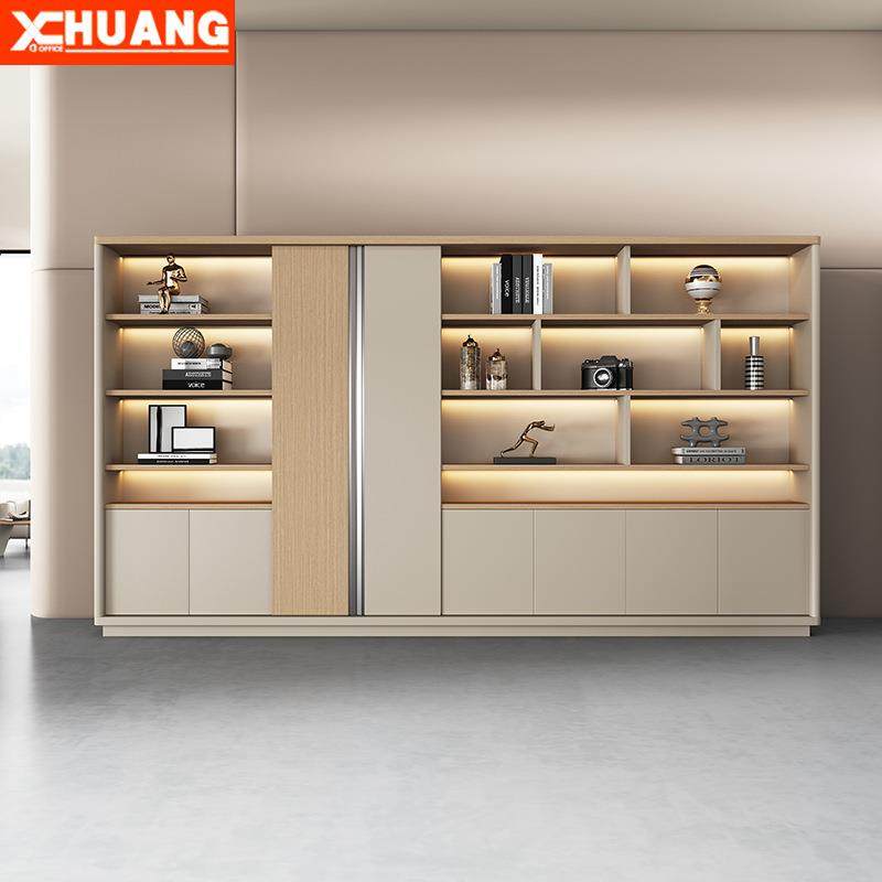 文件柜资料柜简约现代档案柜带灯背景柜办公柜办公室木质储物柜,模玩/动漫/周边/娃圈三坑/桌游,模型制作工具/辅料耗材,淘宝优惠券,粉丝福利购,淘宝优惠卷