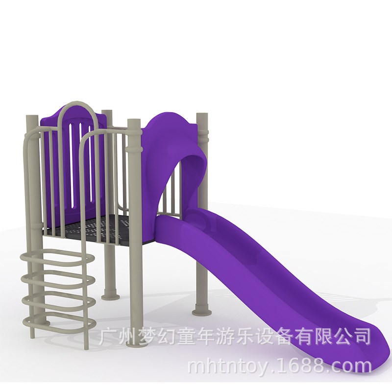 单平台滑梯 户外儿童组合滑梯 托儿所游乐设备 户外滑滑梯