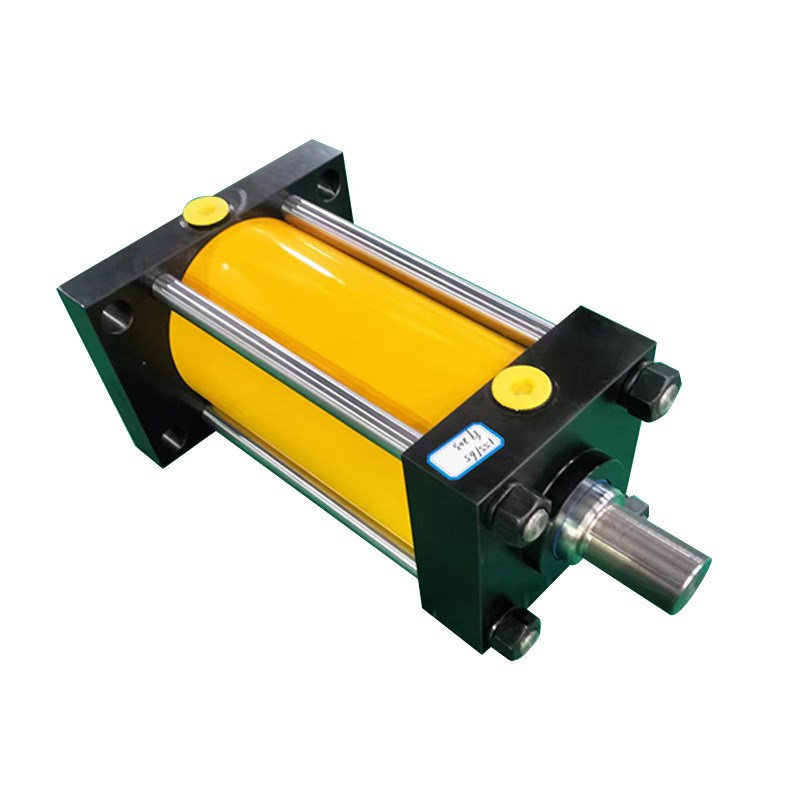 机器人轻型拉杆油缸长行程可调传动装置增压缸方形标准拉杆式气缸