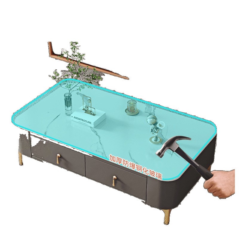 茶几电视柜家用客厅轻奢桌现代简约小户型整装发实木组合桌子