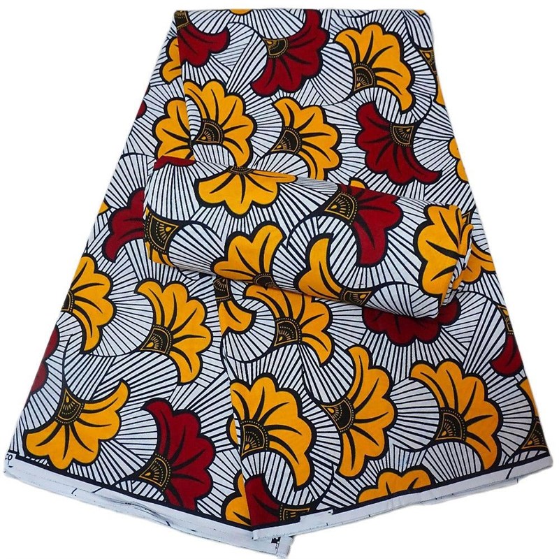 African Holland wax fabric cotton非洲蜡染布棉非洲传统布料