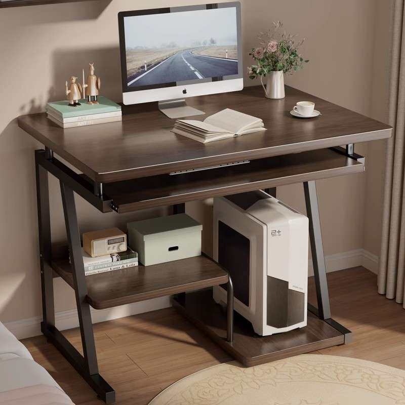 电脑桌小型家用台式可放主机桌小户型单人书桌简易出租屋学习桌子