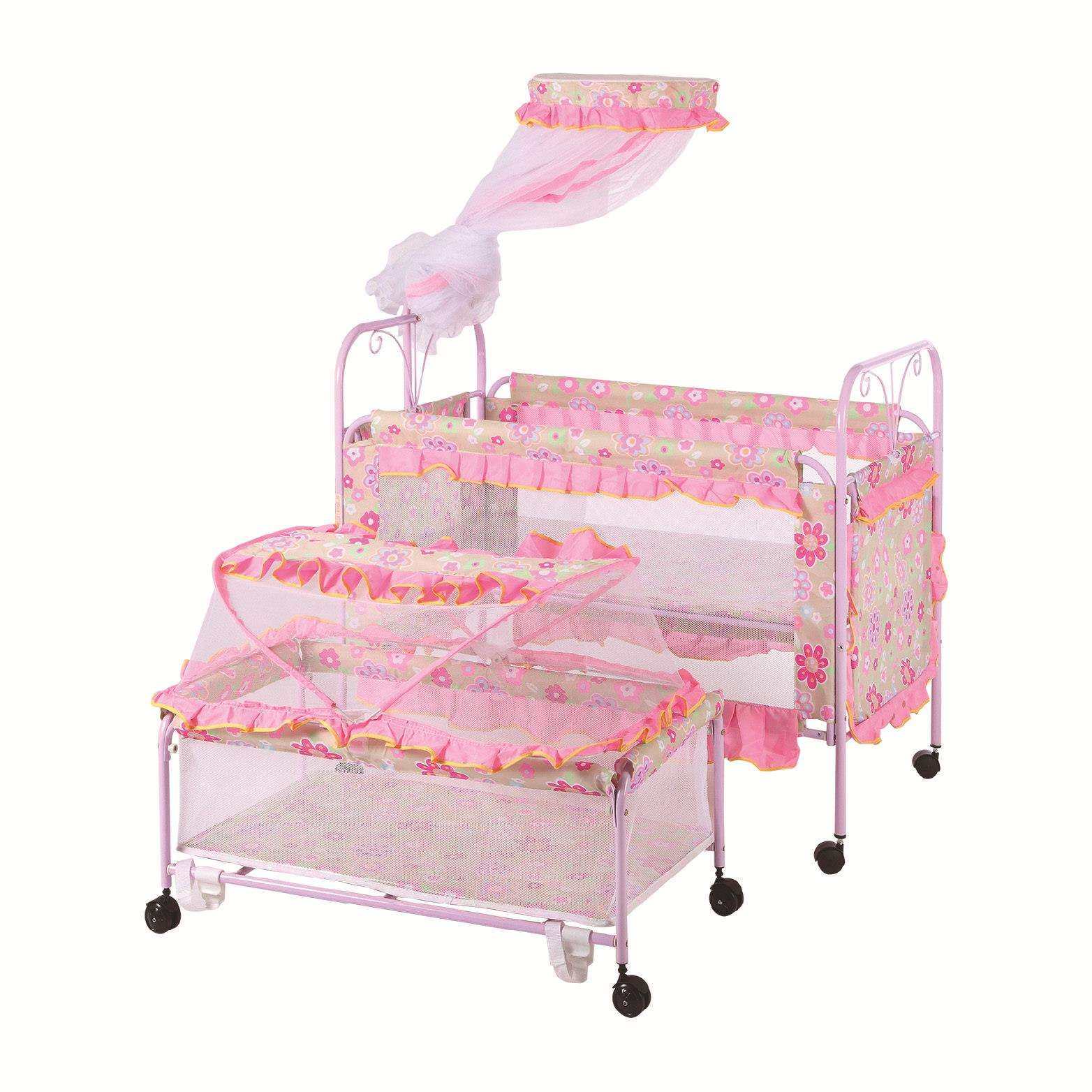 欧式多功能婴儿床新生儿床宝宝游戏床婴儿带蚊帐睡篮床铁床摇篮床,农用物资,其他肥料,淘宝优惠券,粉丝福利购,淘宝优惠卷