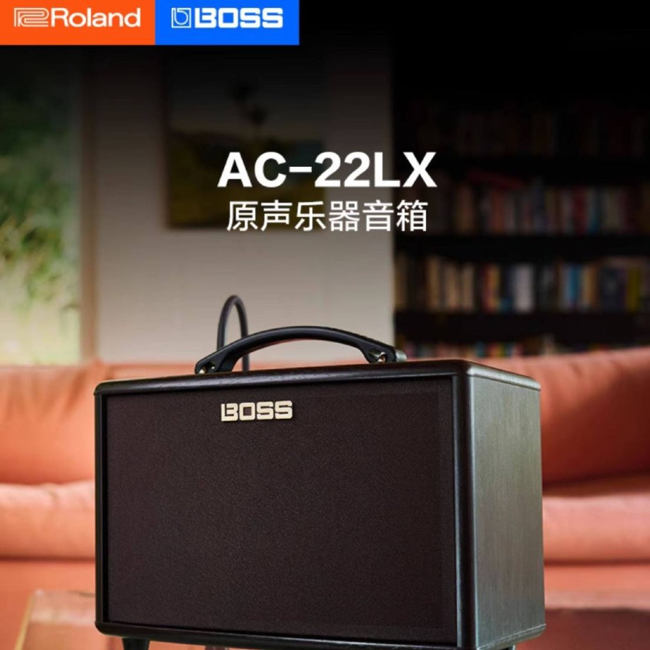 Roland罗兰BOSSAC-22LX原声吉他音箱桌面便携专业木吉他音箱