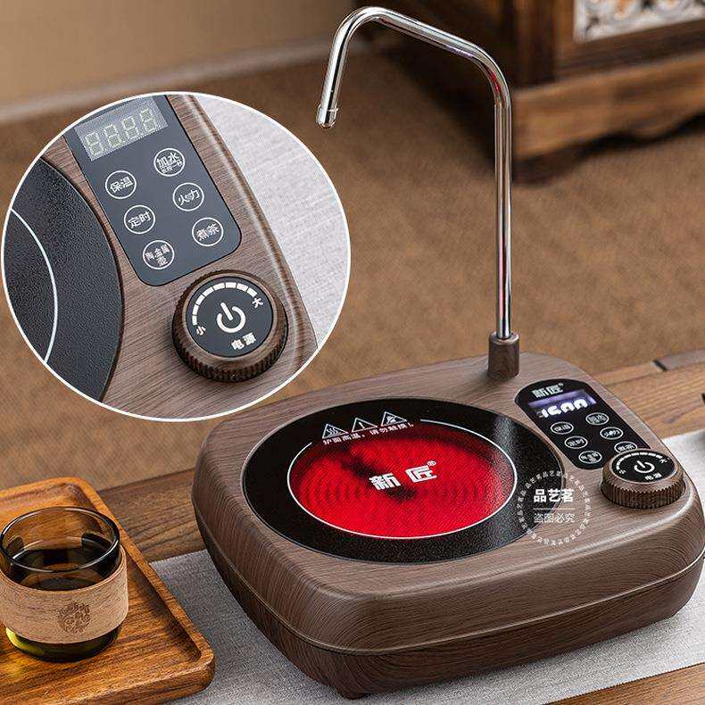 带抽水电陶炉煮茶专用自动上水高端煮茶器套装电热炉2026新款茶炉