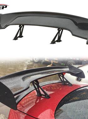 热销R-EP通用款碳纤维汽车尾翼145CM外饰改装碳纤GT定风翼