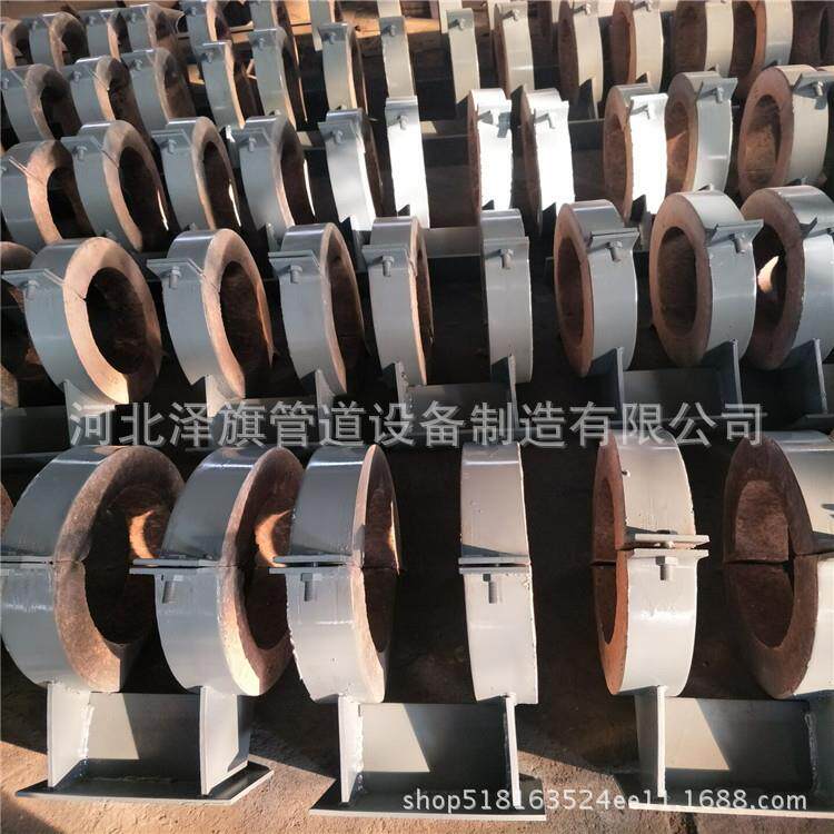 膨胀蛭石基绝热支撑架热力管道隔热管托滑动隔热管托