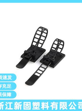 ACT-17可调式配线固定座背胶理线夹扎带固线器网线固定座粘贴CL-2