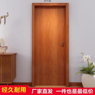 木门卧室门现代室内实木复合门卧室家用隔音门套装门厂供应链