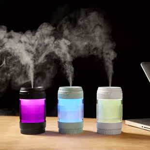 新款 创意镜头USB车载加湿器迷你七彩夜灯加湿电商