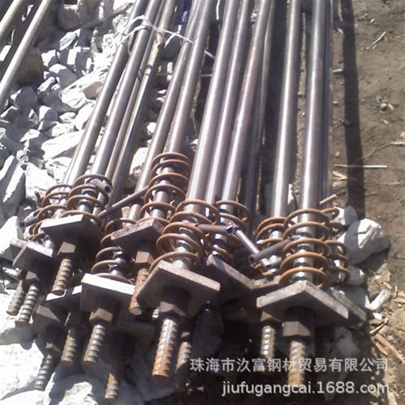 20精轧螺纹钢厂家 冷拉扁钢 32螺母100*100垫片 PSB830螺纹钢