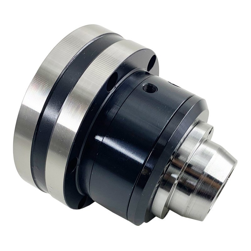 台湾GAL-W25/GAS-W25前置高精密旋转气动卡盘CNC气压夹头数控车床