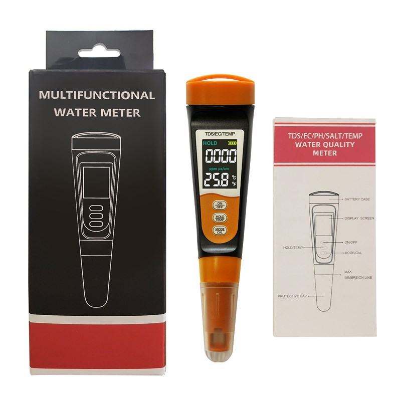 定制高精度自来水测试仪器中性ec电导率测水笔tds 水质检测笔