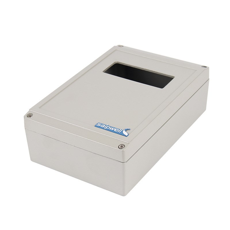 斯普威尔铸铝防水仪表电缆盒SP-AG-FA10-2防雨接线盒228*150*85
