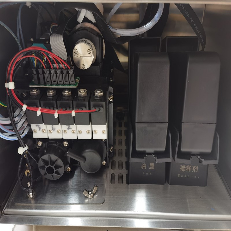 泰文喷码机-Thai inkjet printer 智能激光触摸屏日期打印机鸿烈