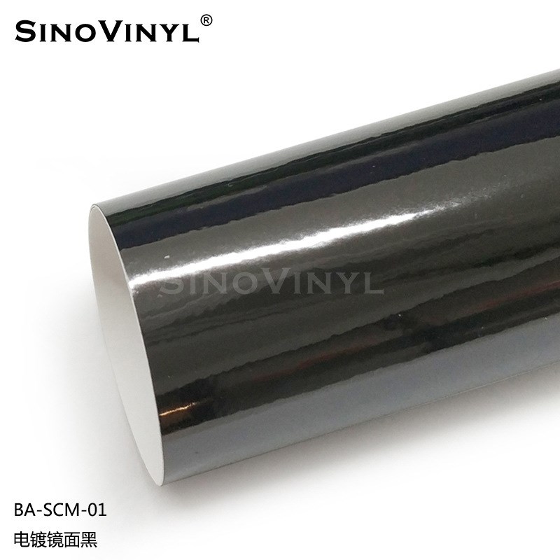 卡莱克汽车电镀镜面银改色膜车身反光金贴膜反光镀铬装饰手机贴膜