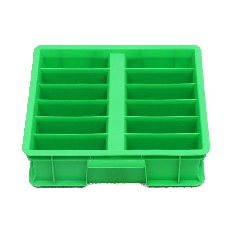 特厚十二格子箱塑料多格周转箱五金分格零件盒螺丝整理收纳放置盘
