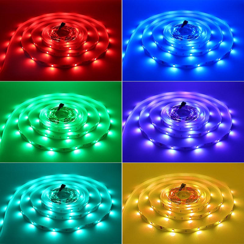 12V5050rgb灯带套装44键Key IR控制柔性七彩装饰氛围灯5M/20M现货