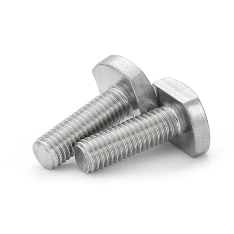M5-10厘304不锈钢压板螺丝GB37T形螺钉tT型槽用螺栓T形螺栓A270