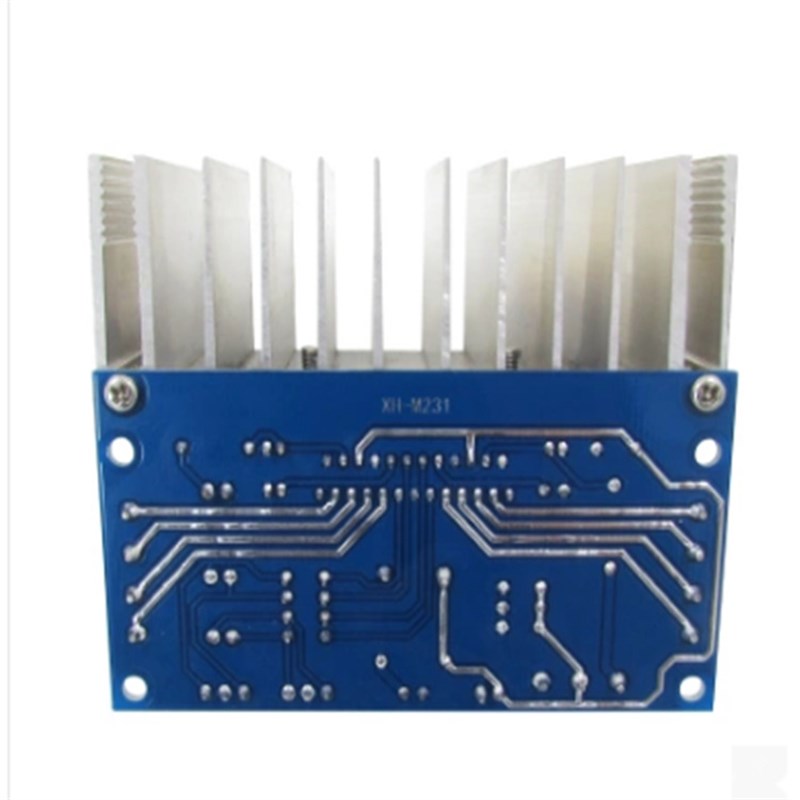 四声道TDA7388功放板 4X41W 车载功放 带散热片DC12V  XH-M231