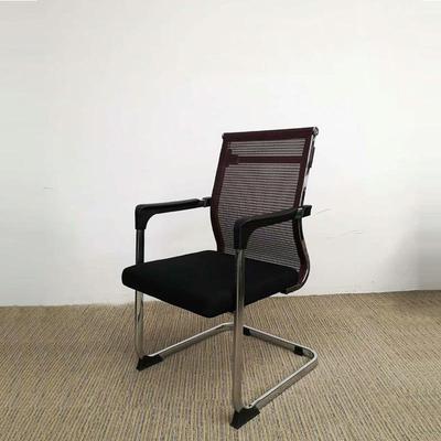 办公桌配套透气网布弓形椅宿舍电脑椅职员椅会议室椅子牢固耐用