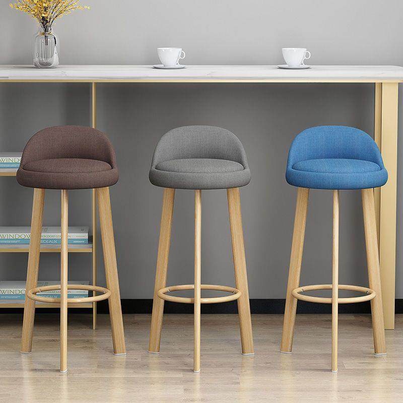 轻奢前台吧凳北欧椅子酒吧吧台椅现代简约凳子靠背家用吧椅高脚凳,纺织面料/辅料/配套,纺织机械配件,淘宝优惠券,粉丝福利购,淘宝优惠卷