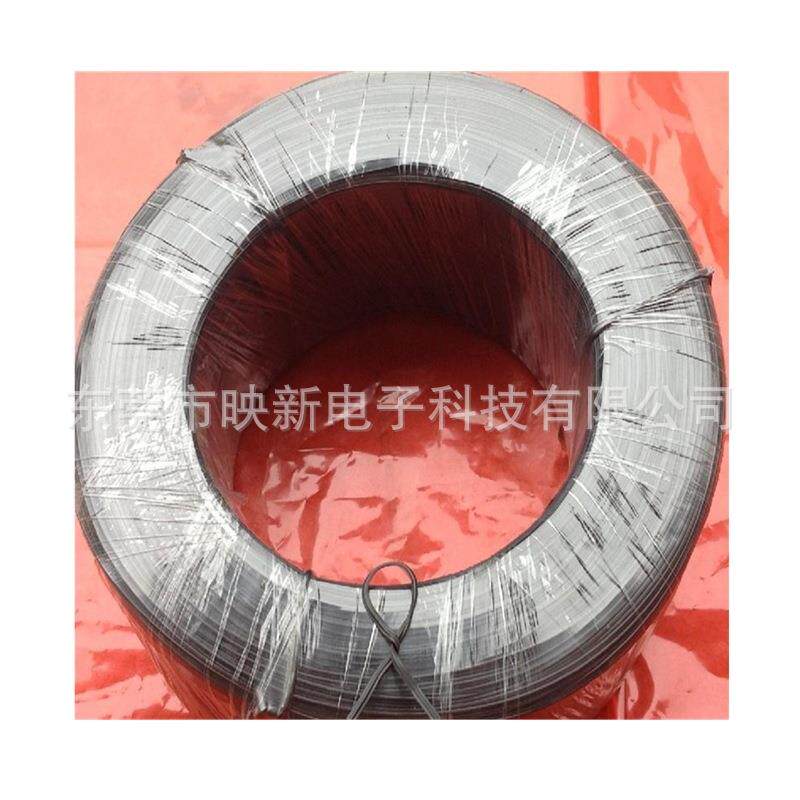 0.55扎线环保塑胶绑带包胶铁芯扎带1000米/卷黑色扎丝