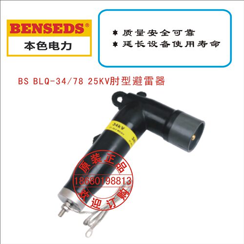 BS BLQ-34/78  25KV肘型避雷器