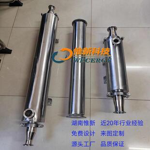 非标制作304/316L不锈钢卫生级微管换热精细化工无菌冷却器