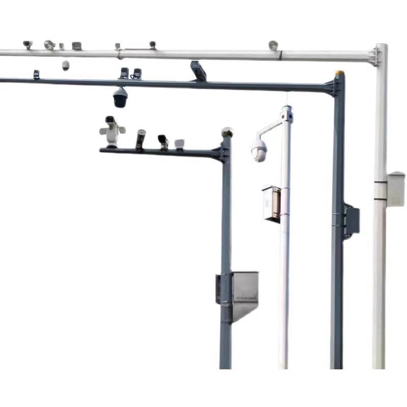 八角杆监控立杆八棱杆交通信号灯杆卡口道路标志牌杆红绿灯六棱杆