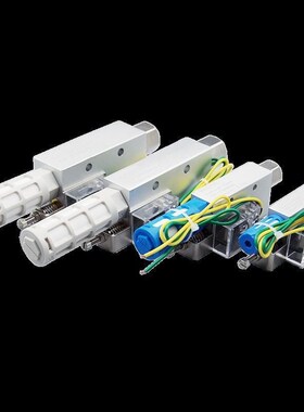 气动大吸力真空发生器负压带开关SCV吸盘负压机械手配件可调直供