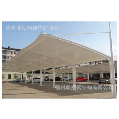 江西厂家膜结构停车棚户外汽车棚观景棚张拉膜结构电动车棚遮阳棚